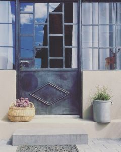 Urlaub in Frankreich, Eingang Appartment